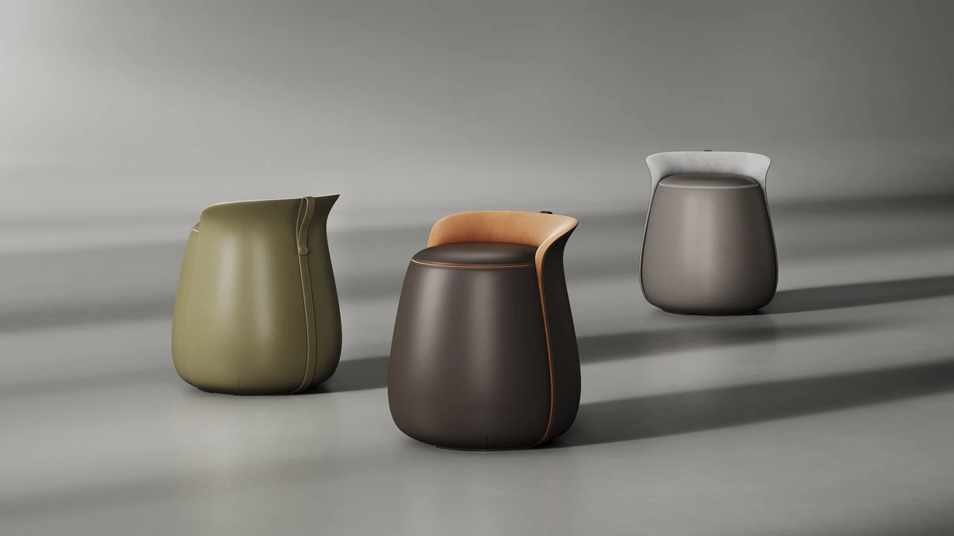 Пуф Attesa, Chestnut Caramel