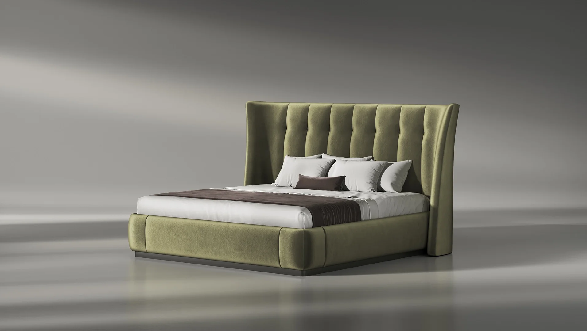 Кровать Plumera Deluxe, Misty Grey