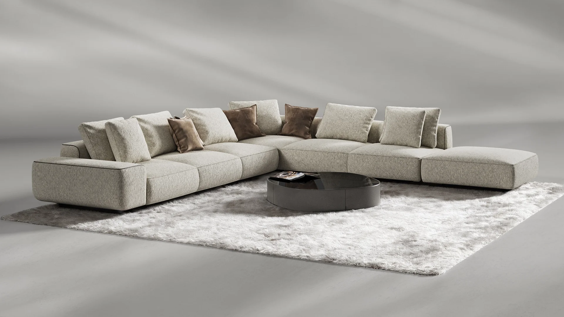 Модульный диван Leggero, Beige