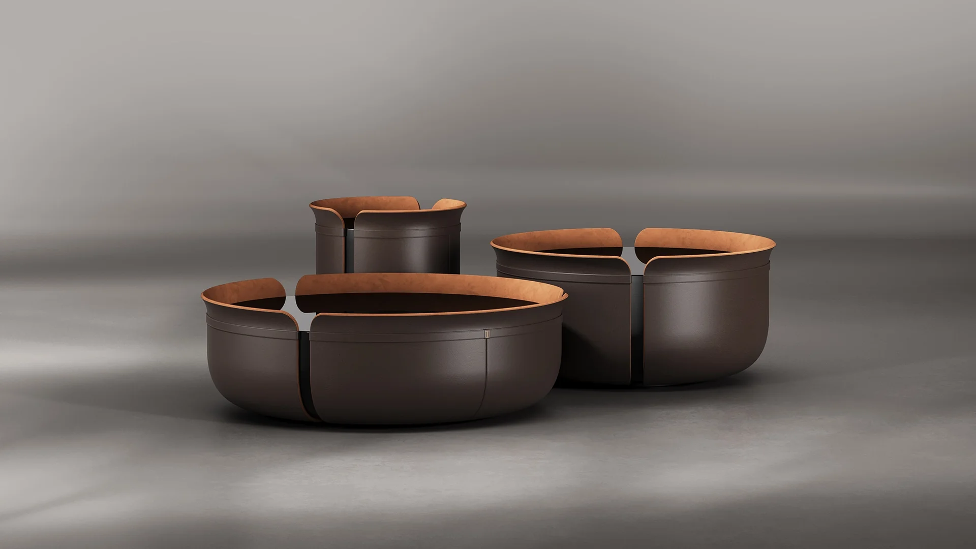 Журнальный столик Blossom (M), Royal Amaranth