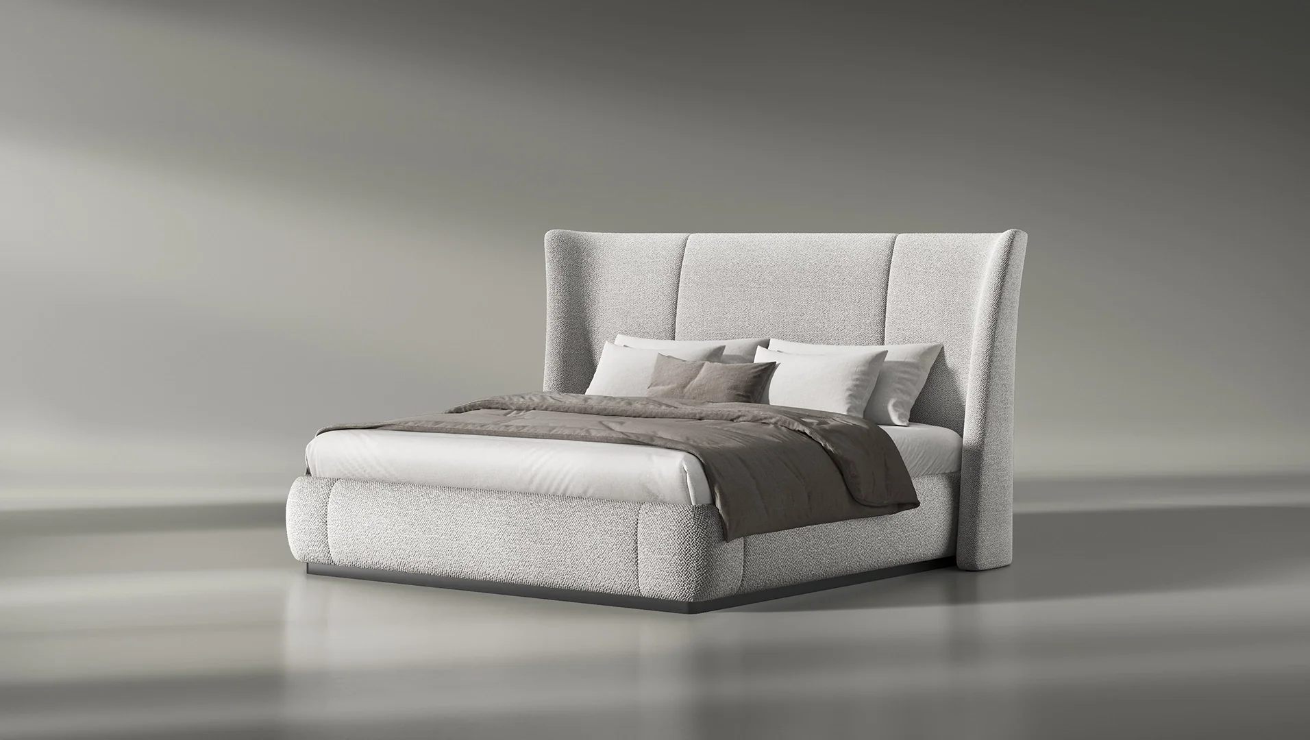 Кровать Plumera Classic, Thundercloud