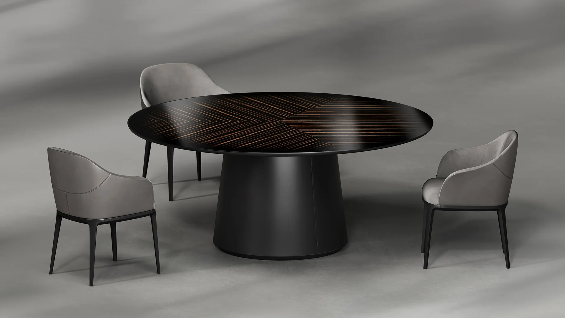 Стол Poise, Onyx Black