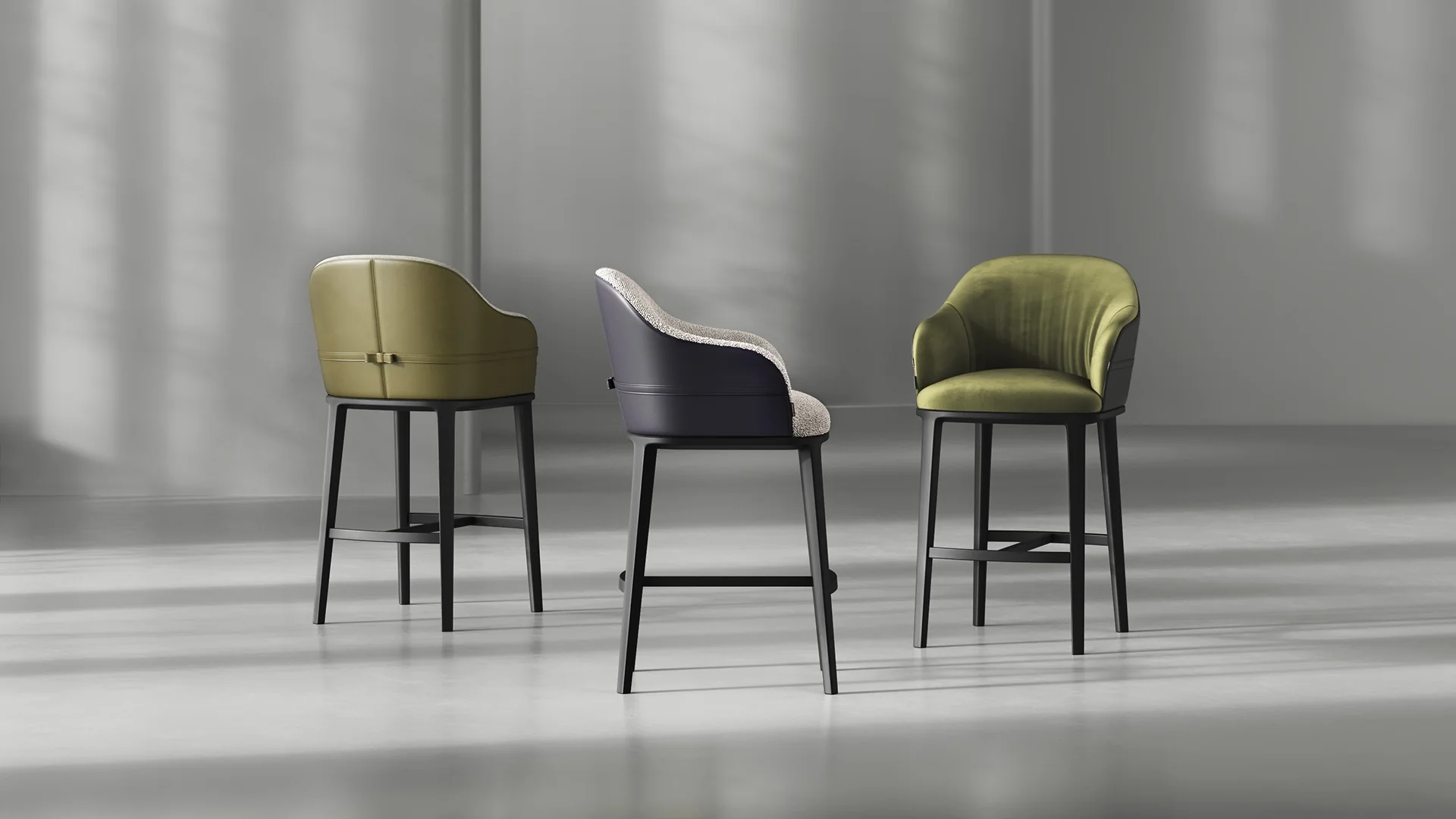 Стул Palatium Bar, Florentine Green